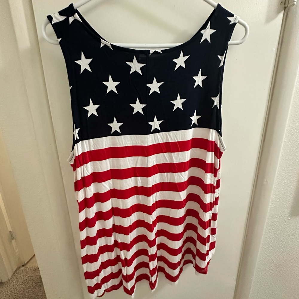 Old Navy Stars and Stripes Tank Top - Picture 2 of 3